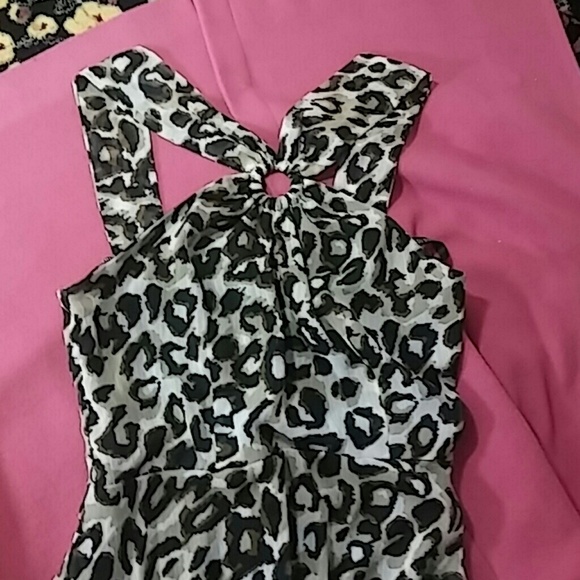 BISOU BISOU PRINT Halter Dress 10 - Picture 2 of 5